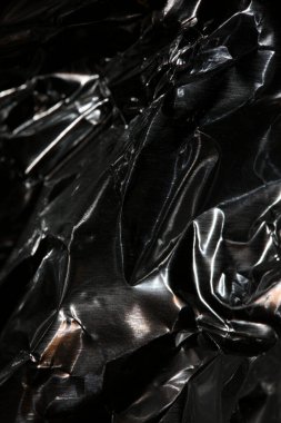 Alüminyum gümüş kağıt soyut modern arkaplanı kapatır yüksek kaliteli büyük resim baskısı