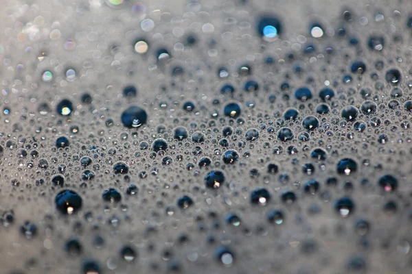 Burbujas Agua Coloridas Cerca Fondo Moderno Impresiones Gran Tamaño Alta — Foto de Stock