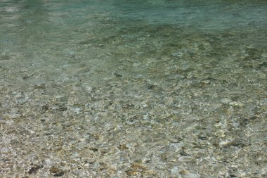 Acherontas Nehri Yunanistan 'ı keşfediyor. Yaz tatili. İnanılmaz Yunan doğası manzarası arka planında yüksek kalite büyük baskı var.
