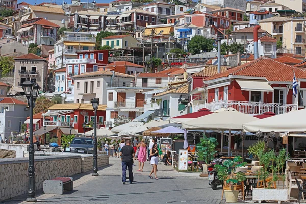 Parga, Yunanistan, 12 Eylül 2022. Arka plan baskılarını araştırıyoruz.