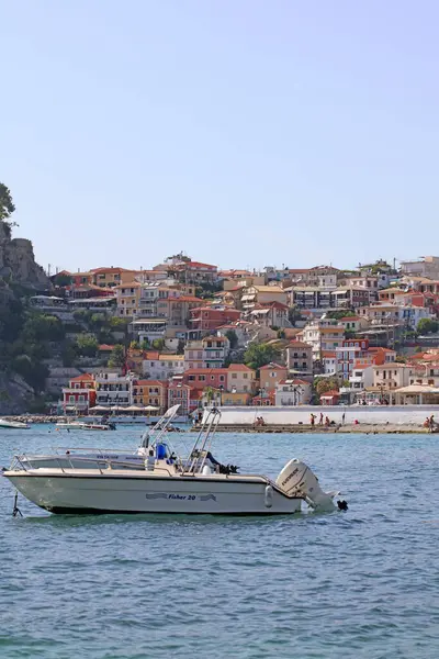 Parga Grécia Segunda Feira Setembro 2022 Caminhando Sobre Cidade Explorando — Fotografia de Stock