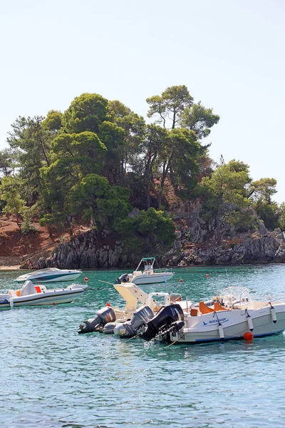 Hermosa Playa Parga Explorar Grecia Vacaciones Verano Fondo Impresiones Gran — Foto de Stock