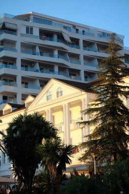 Arnavutluk 'ta yaz tatili Sarande kentinde yüksek kaliteli büyük boy baskılar