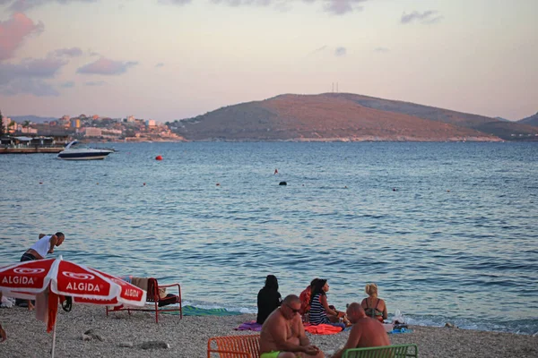 Sarande Albanien Montag September 2022 Erkundung Der Menschen Und Schönen — Stockfoto