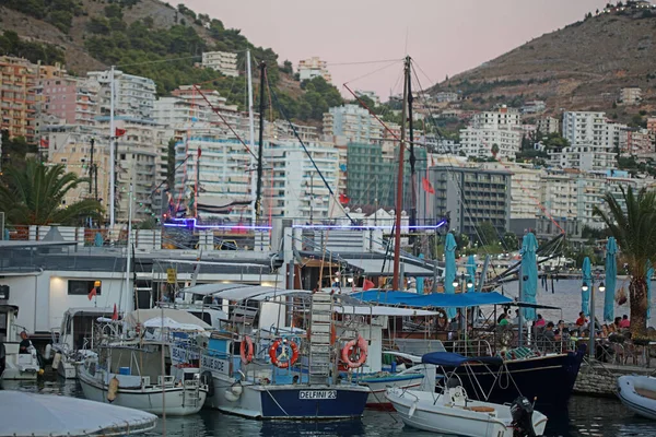 Sarande Albania Lunedì Settembre 2022 Esplorare Attrazioni Della Città Camminando — Foto Stock