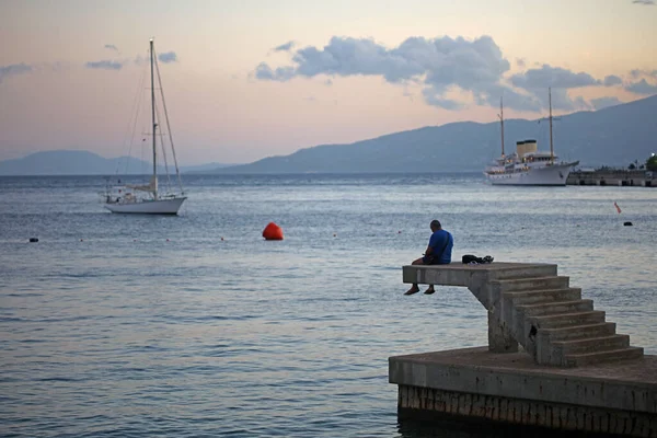 Sarande Albanien Måndag September 2022 Exploring City Sights Walking Summer — Stockfoto