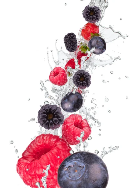 Spruzzi con frutta — Foto Stock