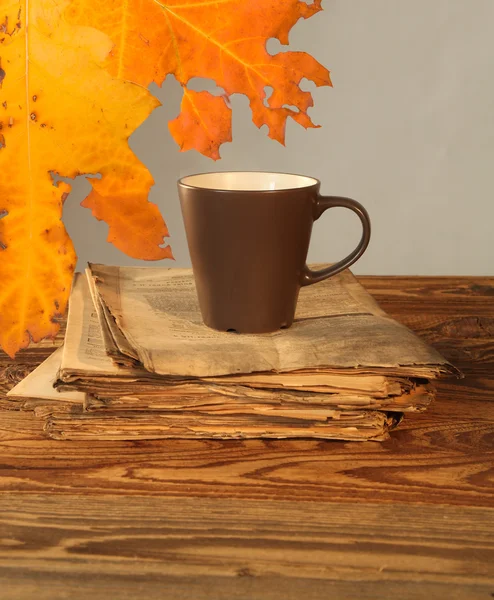 Autumn cup — Zdjęcie stockowe