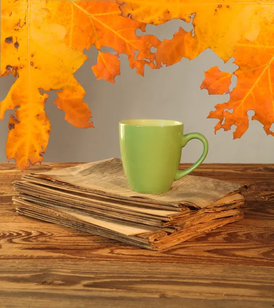 Autumn cup — Zdjęcie stockowe