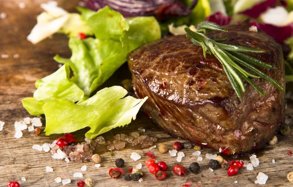 Steak, Essen — Stockfoto