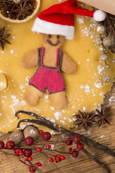 Pão de gengibre de Natal — Fotografia de Stock