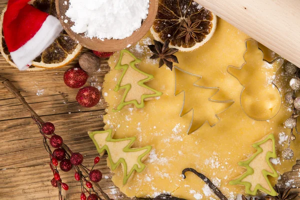 Lebkuchen zu Weihnachten — Stockfoto