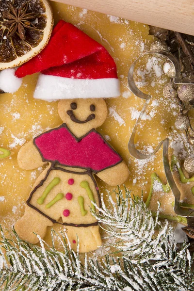 Pan de jengibre de Navidad — Foto de Stock