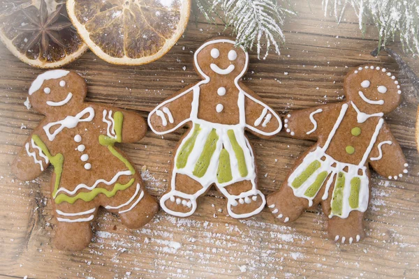 Lebkuchen zu Weihnachten — Stockfoto