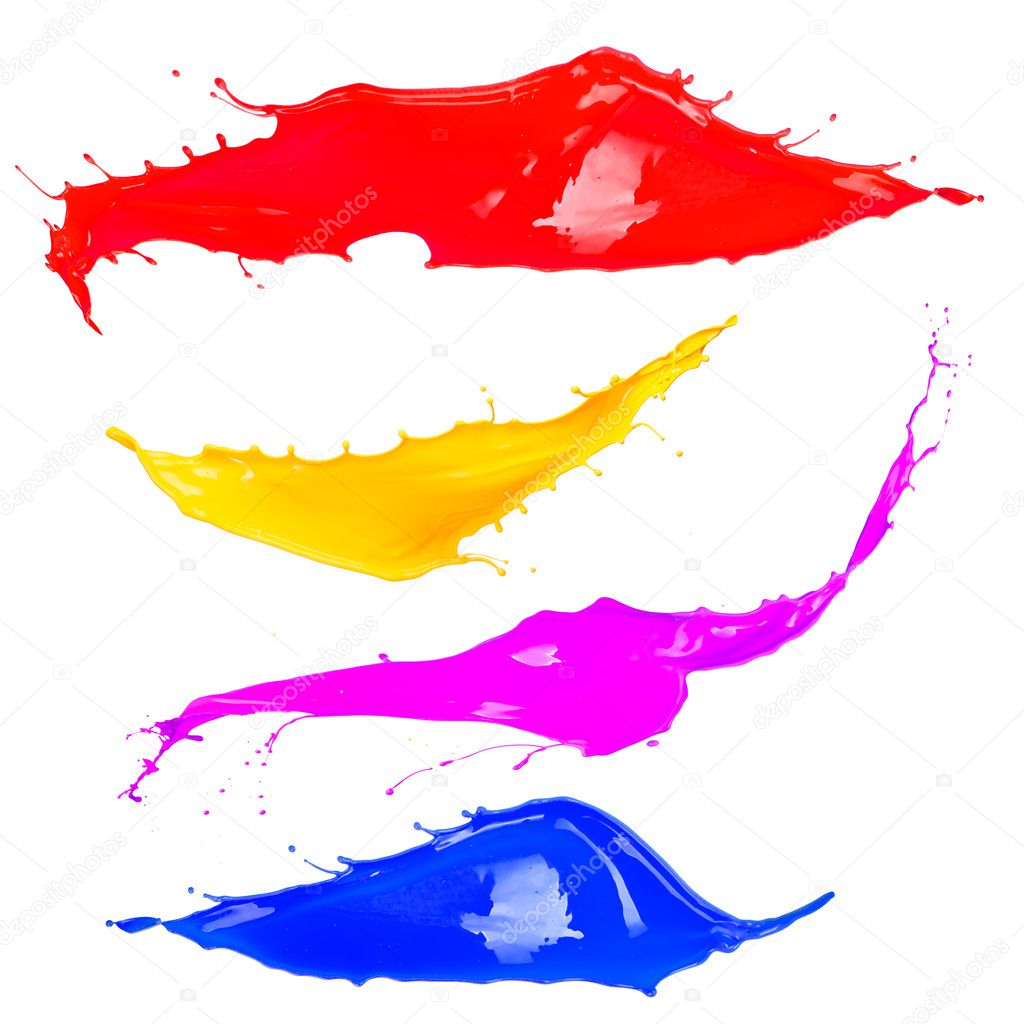 Color splash — Stock Photo © habovka #36402625