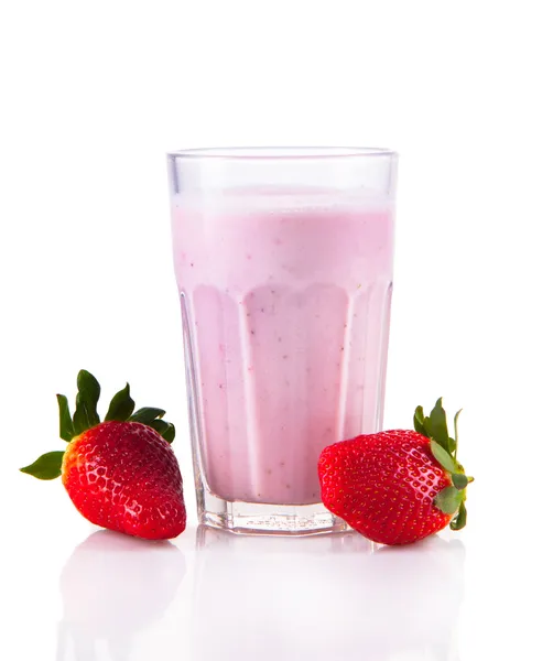 Verse melk shake — Stockfoto