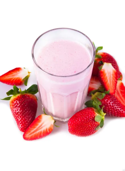 Batido de leche fresca — Foto de Stock