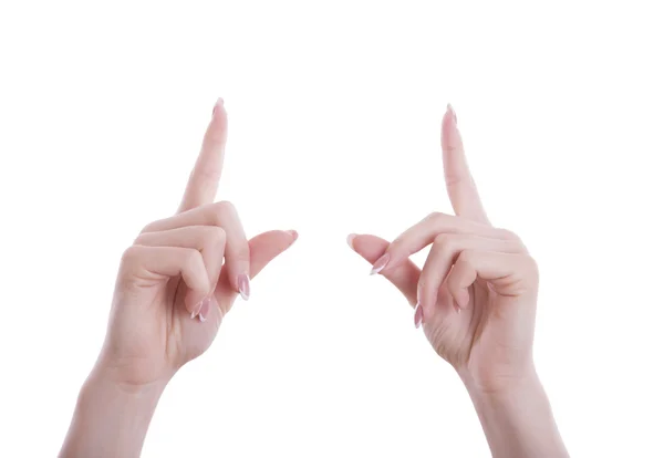 Zeigefinger — Stockfoto