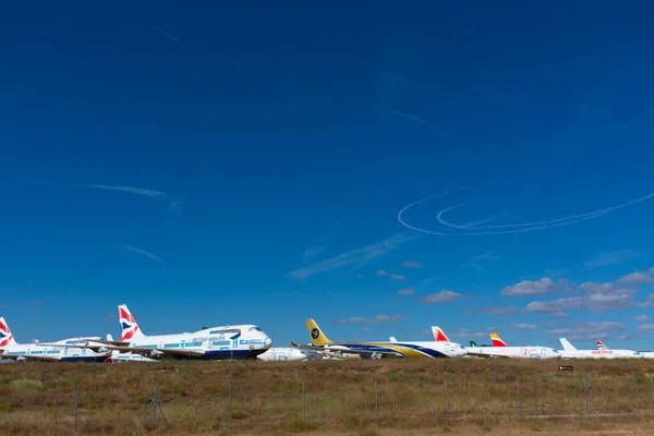 Caude Teruel Španělsko Července 2021 Teruel Aerodrome Největší Centrum Údržby — Stock fotografie