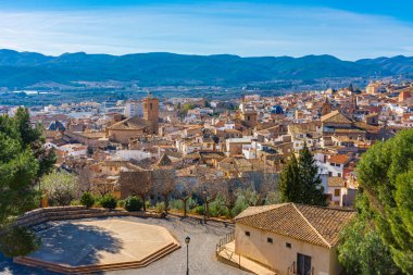 Segorbe, Castellon, Spain. View of the city from the Star Castle clipart