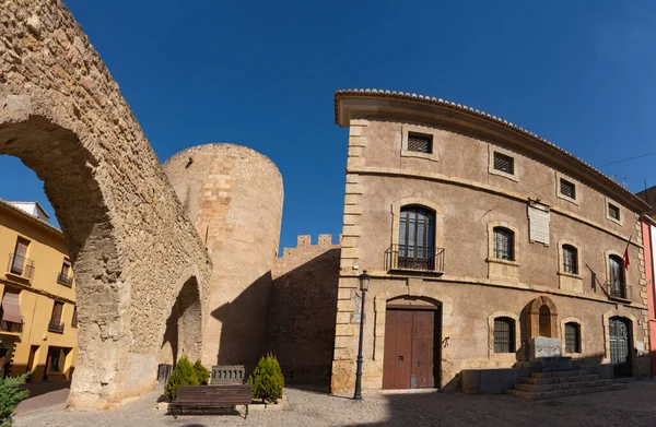 Segorbe Castellón España Acueducto Medieval Arcos Torre — Foto de Stock