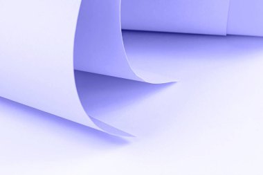 Soyut geometrik açık mavi ve modaya uygun Çok Peri renk gölgeleri boş kağıt arka plan. Metin tasarımı için desenli tuval ögesi, tebrik kartı, kopyalama alanı olan şablon.