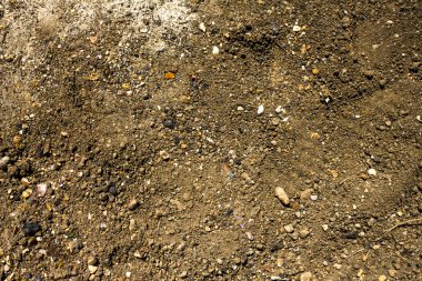 taş ve çakıl taşları ile kir arka plan