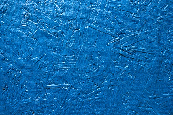 Mavi renkli boyalı kontrplak kurulu — Stok fotoğraf