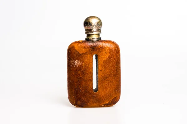 Antique hip flask — Stock Photo, Image