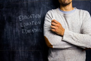 Blackboard tarafından duran öğretmen