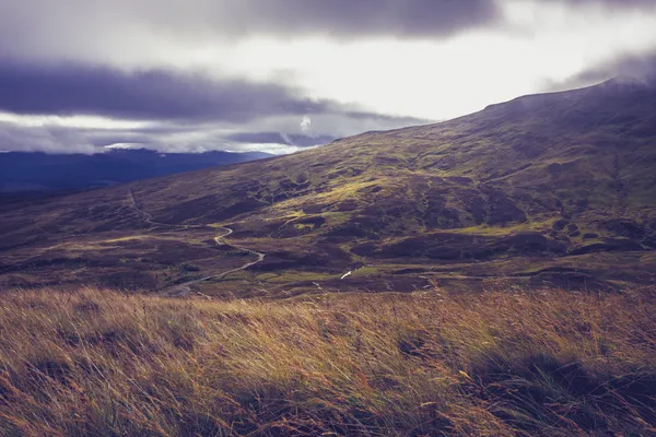 Horská krajina poblíž ben lawers, Skotsko — Stock fotografie