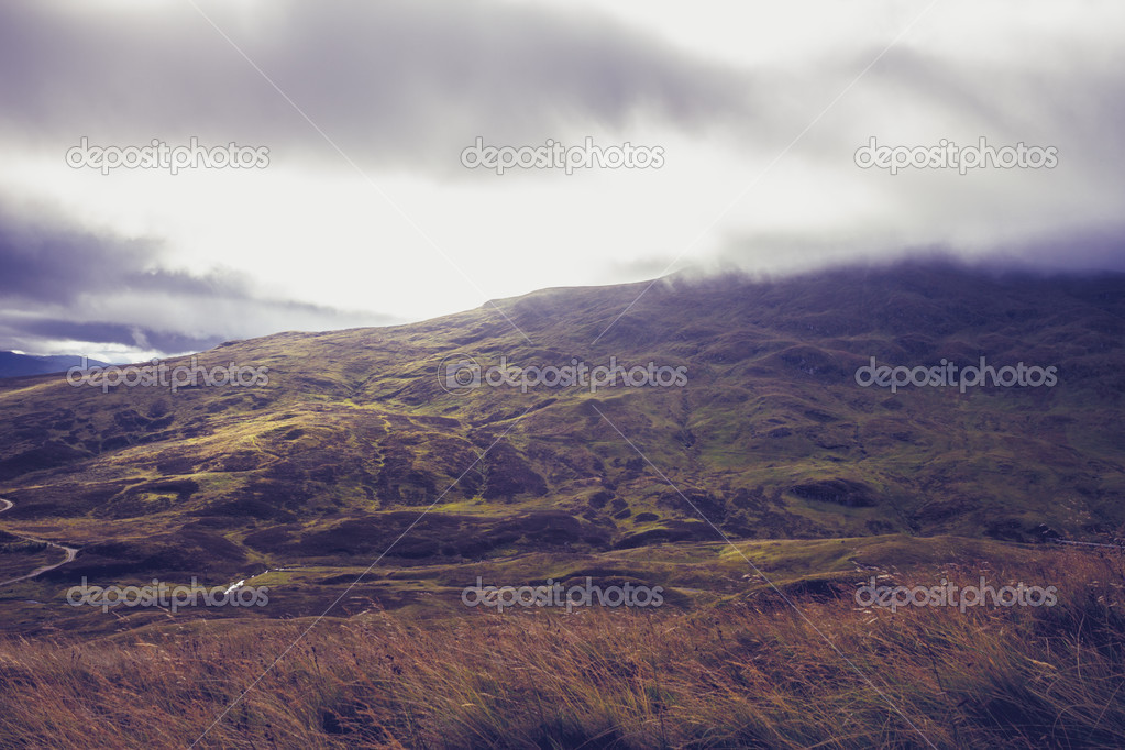 Spectacular Scottish mountain landscape