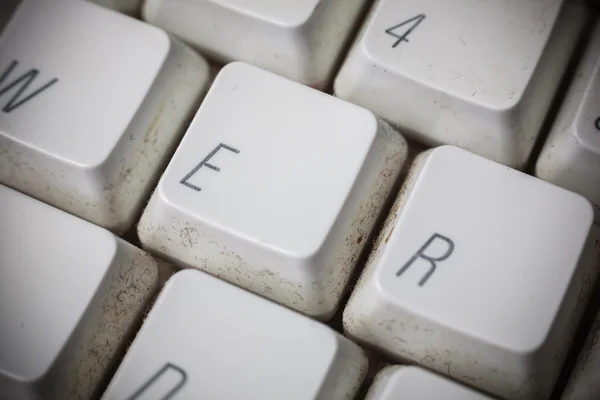 Close up on keyboard — Stock Photo, Image