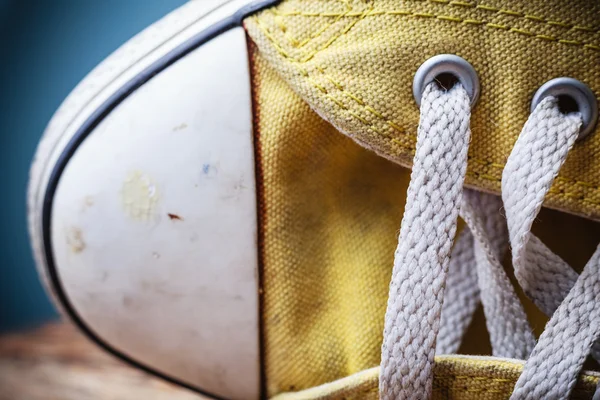 Close-up op schoen — Stockfoto