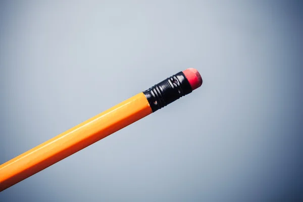 Lápis e borracha — Fotografia de Stock
