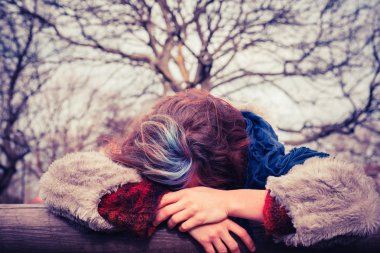 yorgun kadın Parkı