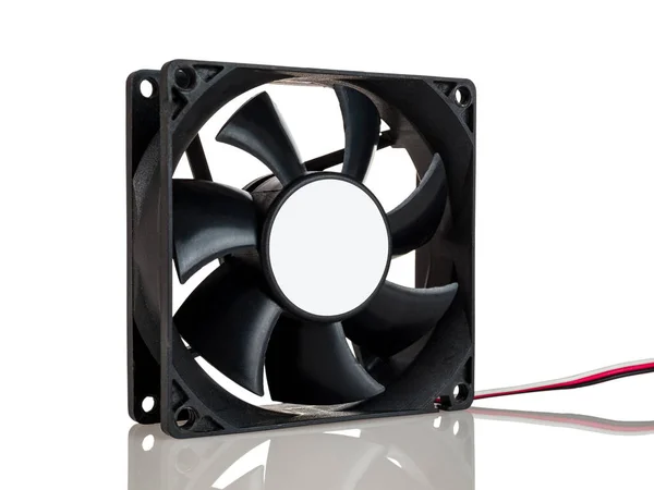 Computer Fan Cooler Cooling Silent Efficient Fan Speed — Stock Photo, Image