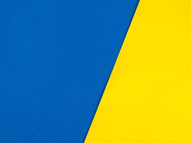 Mavi ve sarı kağıt arkaplan, ikiye bölünmüş, desenli, serbest alan