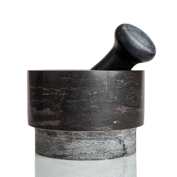 Κονίαμα Κουζίνας Γουδοχέρι Από Φυσική Πέτρα Κονίαμα Είναι Εργαλείο Για — Φωτογραφία Αρχείου