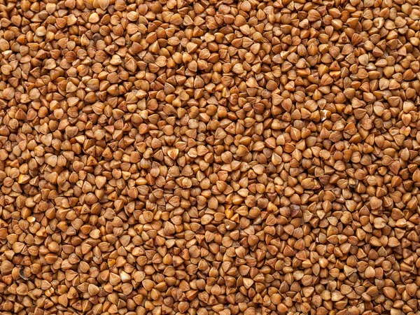 Buckwheat Groats Close Solid Background Buckwheat Seeds Cooking Dietary Products — Stock Photo, Image