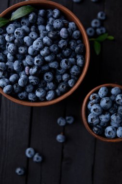 Fresh blueberry background, blueberries with space for text. Vegetarian concept. Berry textures. healthy eating