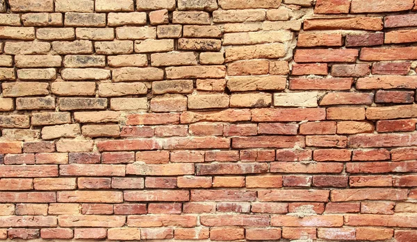 古いヴィンテージレンガの壁の背景 — ストック写真