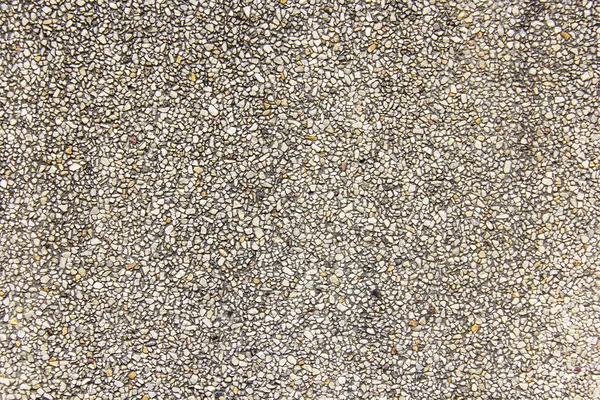 Pequena textura de seixos de chão, telha de fundo de pedra e textu — Fotografia de Stock