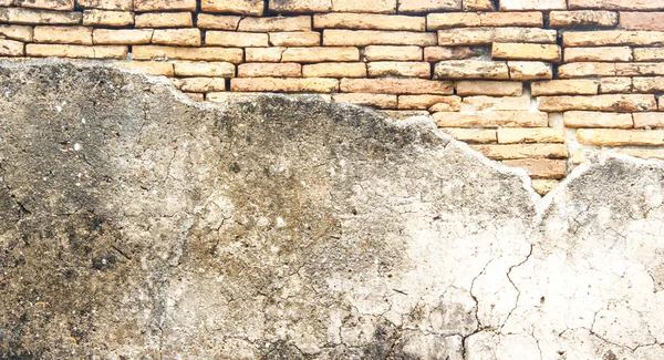 Old concrete vintage brick wall background — Stock Photo, Image