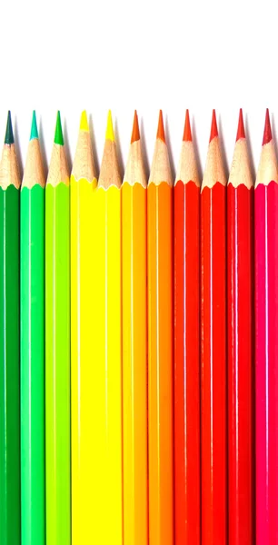 Lápis de cor, lápis de colorfu — Fotografia de Stock