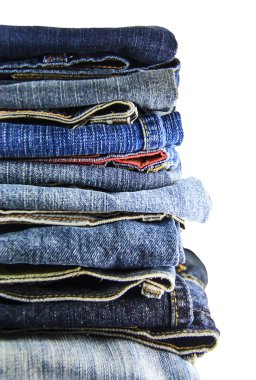 Mavi Kot, beyaza izole edilmiş.