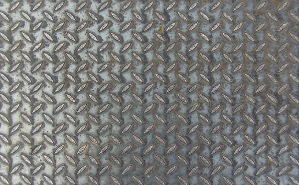 Metal rhombus shaped background and texture — Stock Photo, Image