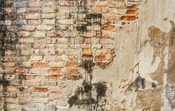 Eski kırık beton vintage tuğla duvar arka plan