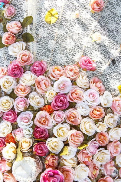 Rosa flor falsa — Fotografia de Stock