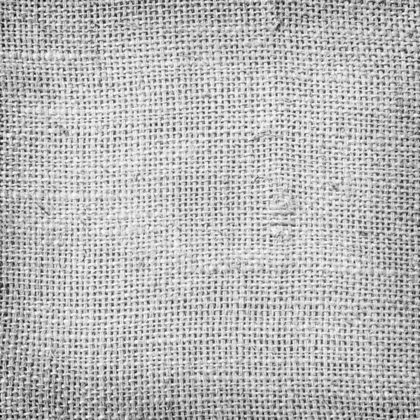 Pano de saco texturizado fundo, Cinza — Fotografia de Stock